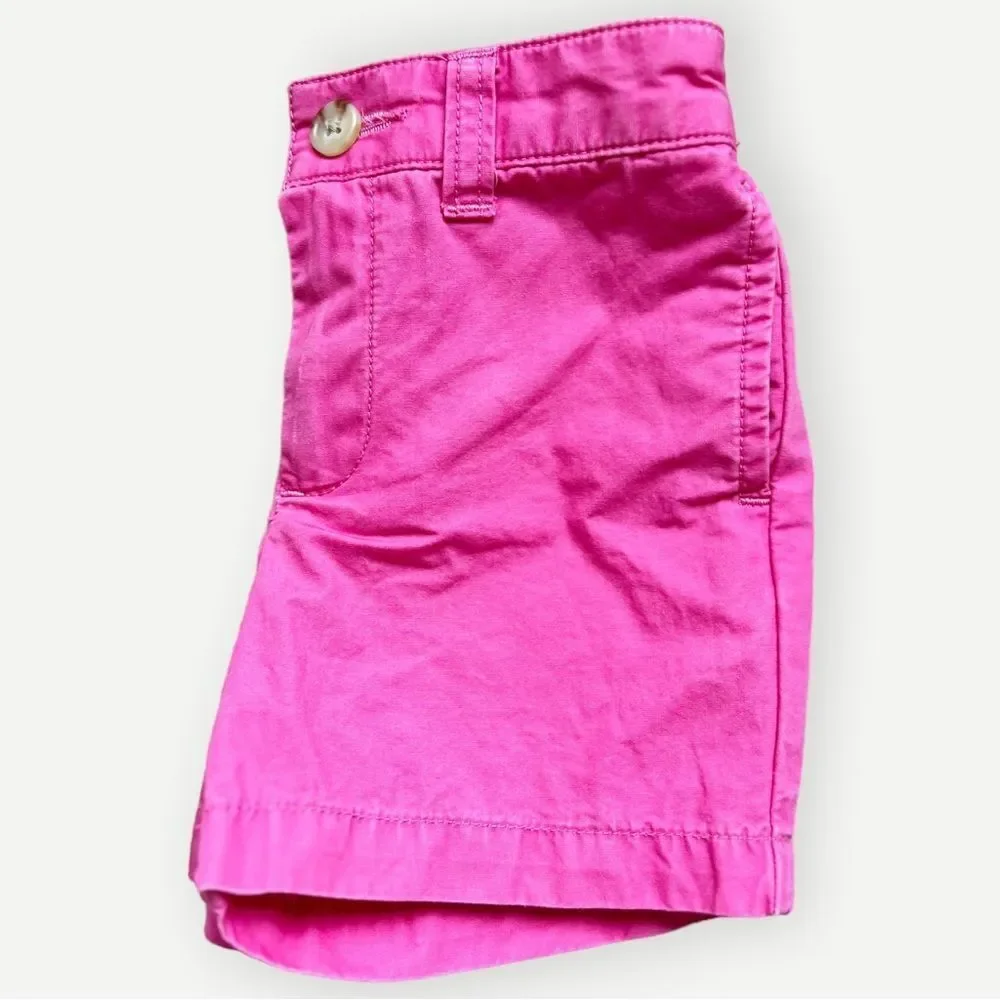 Ralph Lauren Polo Baby Boy Kids Cotton Dark Pink Chino Shorts. 9 Months.